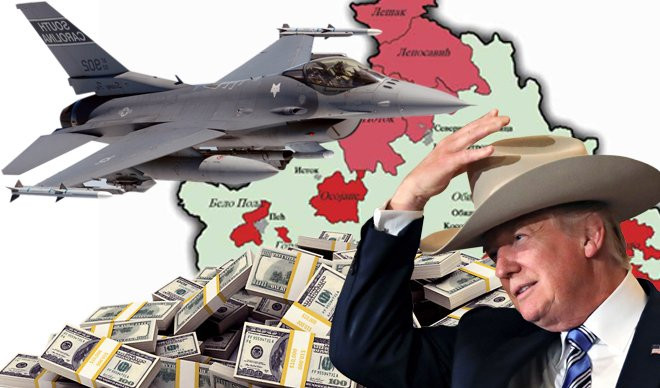 SAZNAJEMO! TRAMP: SRBI, PRIZNAJTE KOSOVO! I dobićete eskadrilu F-16, 10 milijardi dolara i članstvo u EU do 2024. godine!