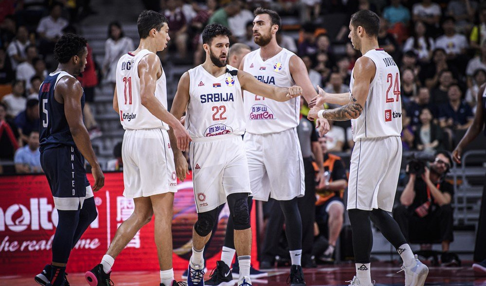 SRBIJA PALA NA 6. MESTO! "Orlovi" platili ceh za Mundobasket, SAD prve na FIBA listi!