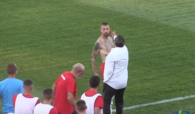 (VIDEO) BACIO DRES, PA SE ZALETEO KA KOSANOVIĆU! Neverovatna scena - Evo šta je Mihajlović uradio posle gola!
