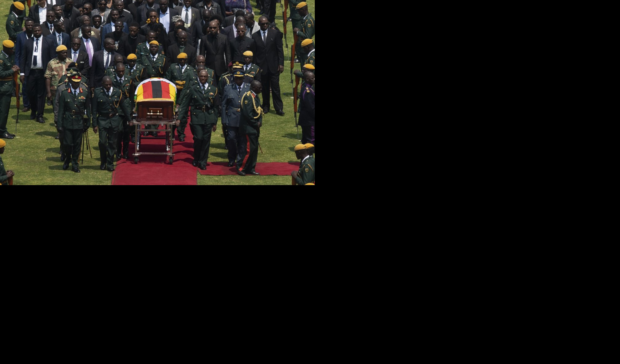 (FOTO) MUGABE ĆE BITI SAHRANJEN U MAUZOLEJU! Danas ceremonija državne sahrane bivšeg predsednika Zimbabvea!