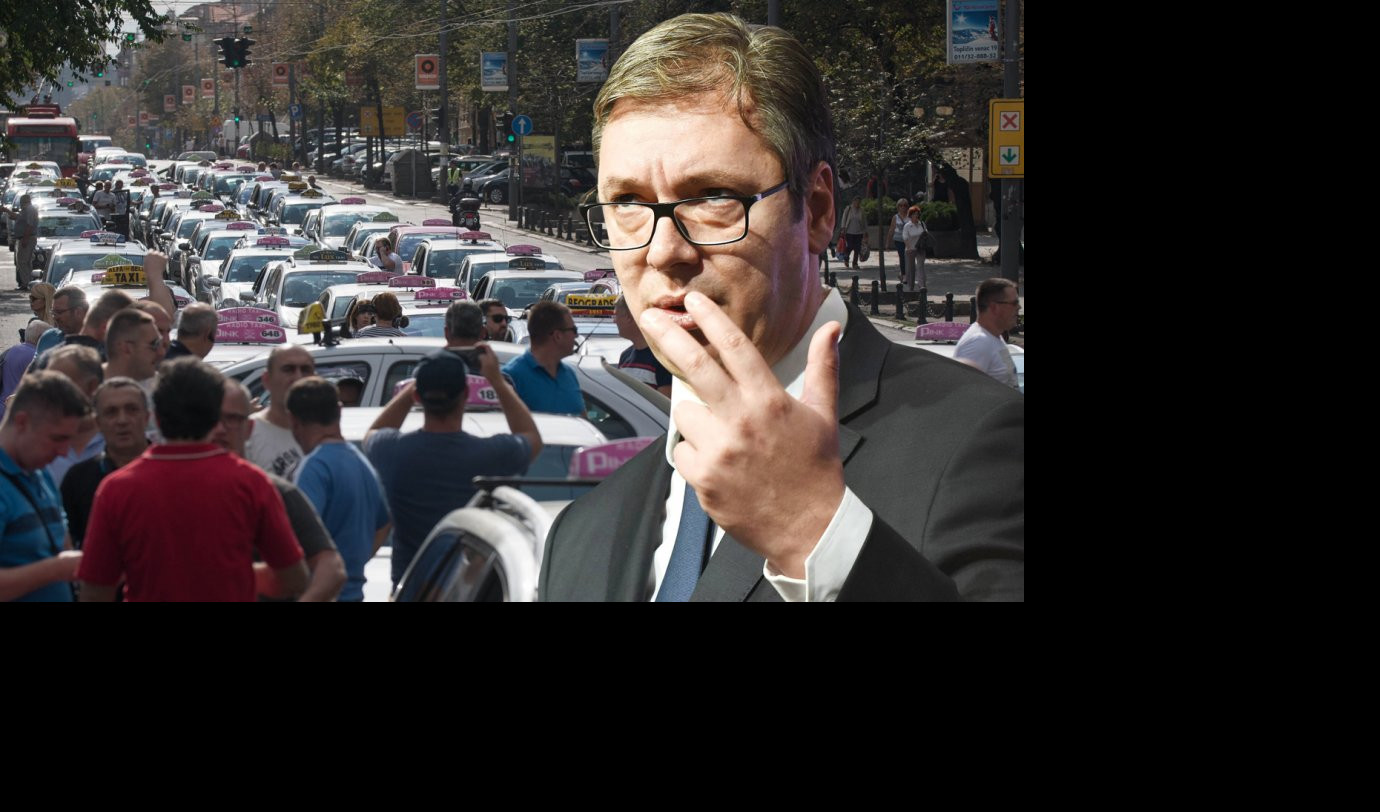 REŠENJE U NAJAVI! Vučić se danas u 14 sati sastaje sa taksistima!