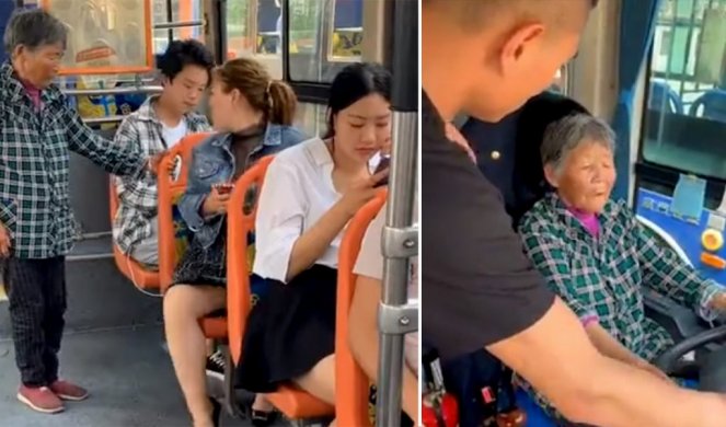 Niko nije hteo da ustane starici u autobusu, a onda ih je vozač naučio pameti!