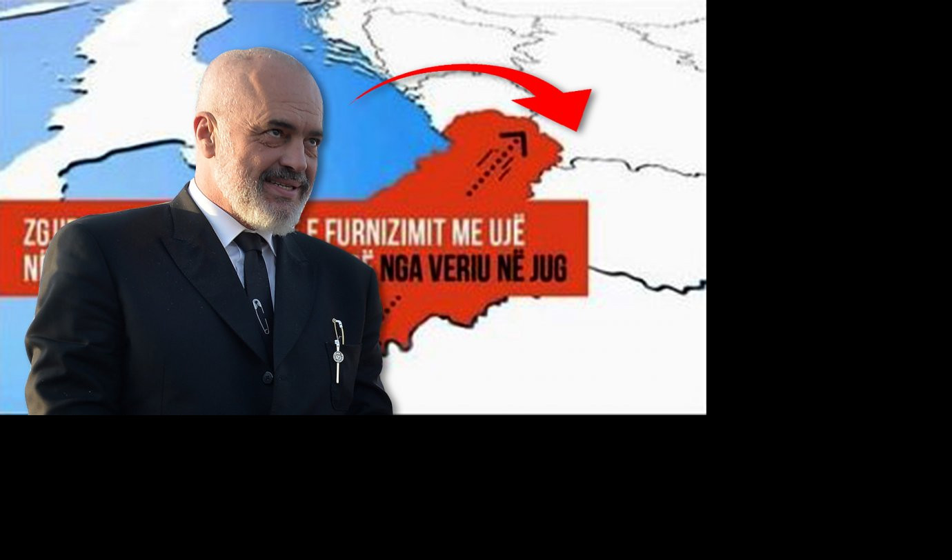KURTI, SMANJI PROHTEVE! Šiptari u šoku! Rama objavio mapu na kojoj je Kosovo Srbija!