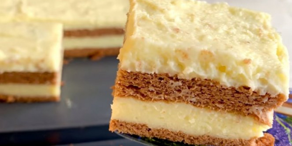 (VIDEO) HRANA ZA SVA ČULA: Grizolino kolač sa grizom, kakaom i pudingom!