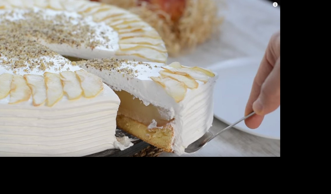 (VIDEO) SOČNA TORTA OD JABUKA! Prste da poližeš