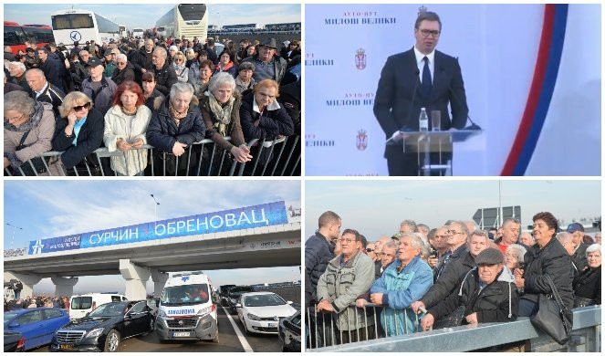 (VIDEO) VUČIĆ PRED 10.000 LJUDI OTVORIO NOVI AUTOPUT: Ne mogu da vam objasnim koliko sam srećan, IMAĆEMO ČIME DA SE HVALIMO POTOMCIMA!