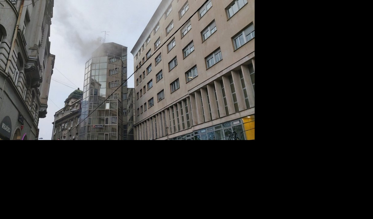 POŽAR U SREMSKOJ! Gori zgrada u centru Beograda! (FOTO/VIDEO)