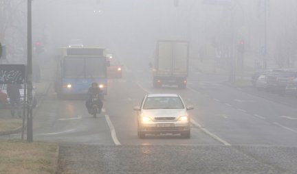 Oprez zbog magle na pojedinim putnim pravcima