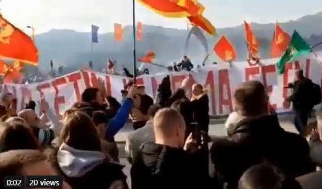 NIŠTA OD 'KONTRAMITINGA'! Zabranjen skup Crnogorskog pokreta na CETINJU!