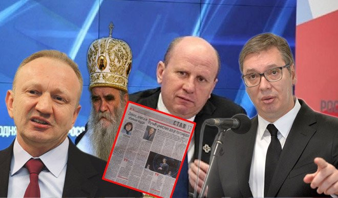 PRLJAVA KAMPANJA ĐILASOVOG KUMA U CRNOJ GORI! Milo im otima crkvu, oni optužuju Vučića da hoće da bude patrijarh!?!