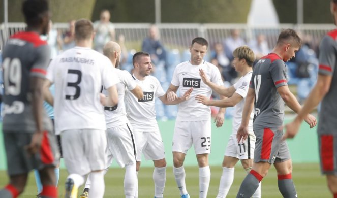 (VIDEO) CRNO-BELI SRUŠILI LOKOMOTIVU POSLE PENALA!  Majstorija Tošića, promašene šanse i Partizan koji obećava!