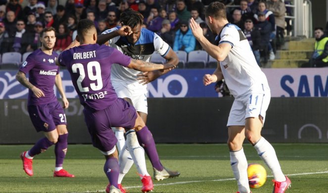 NI SRBI NE POMAŽU! Fiorentina povela, Atalanta slavila posle preokreta (VIDEO)
