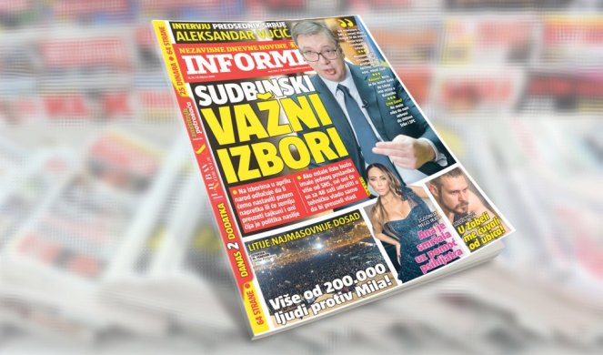 SAMO U PRAZNIČNOM INFORMERU! Ekskluzivni intervju sa predsednikom Aleksandrom Vučićem: BIĆE OVO SUDBINSKI VAŽNI IZBORI!