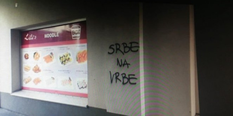 VELIKI SKANDAL U BEČU! Osvanuli grafiti "Smrt psima i Srbima", naš ambasador traži hitan sastanak s gradonačelnikom! (FOTO)