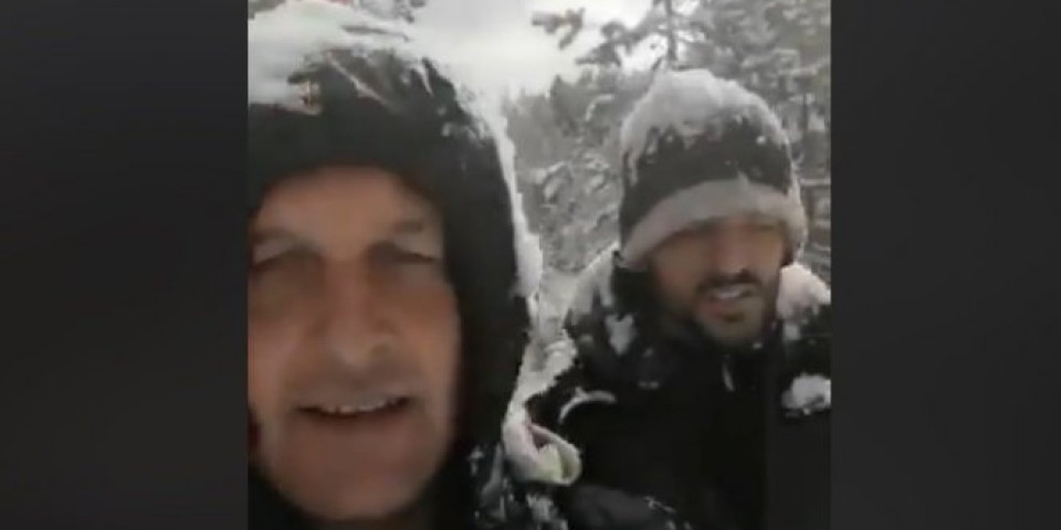 ŽABLJAK DOČEKAO HRABRE HODOČASNIKE! Kroz snežna bespuća do braće u Hristu! (VIDEO)