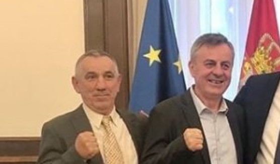 SA LEGENDAMA BOKSA! Vučič objavio fotografiju sa predsednikom Svetske bokserske federacije! (FOTO)