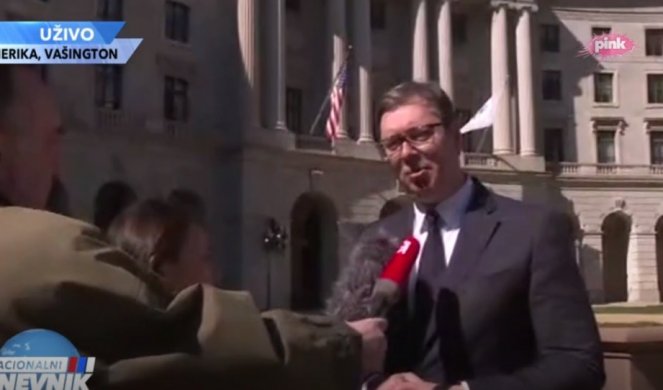 VUČIĆ IZ VAŠINGTONA: Albanci su uložili mnogo da se ne čuje GLAS SRBIJE OVDE, IMAM OGROMNU TREMU, ALI DAĆU SVE OD SEBE DA NAS PREDSTAVIM U NAJBOLJEM SVETLU! (FOTO)