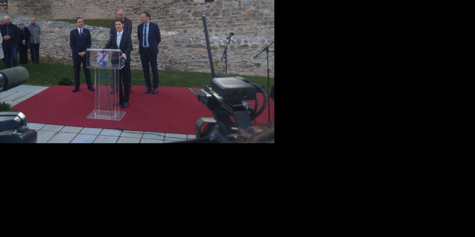 REKONSTRUISANA RAMSKA TRĐAVA! Na otvaranju premijerka Brnabić i ambasador Turske Bilgič (FOTO)