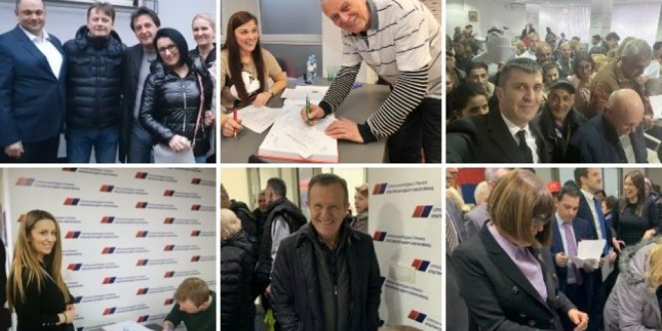 OVO SU POZNATE OSOBE IZ SVETA SPORTA, ESTRADE I POLITIKE KOJE SU PODRŽALE LISTU SNS! Među desetinama hiljada građana su i ONI! (FOTO)