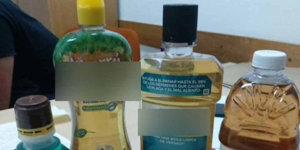 (FOTO) HRVATSKI CARINICI PRETRESLI SRBINA, a u bočicama kozmetičkih proizvoda našli nešto zbog čega su ga ODMAH UHAPSILI