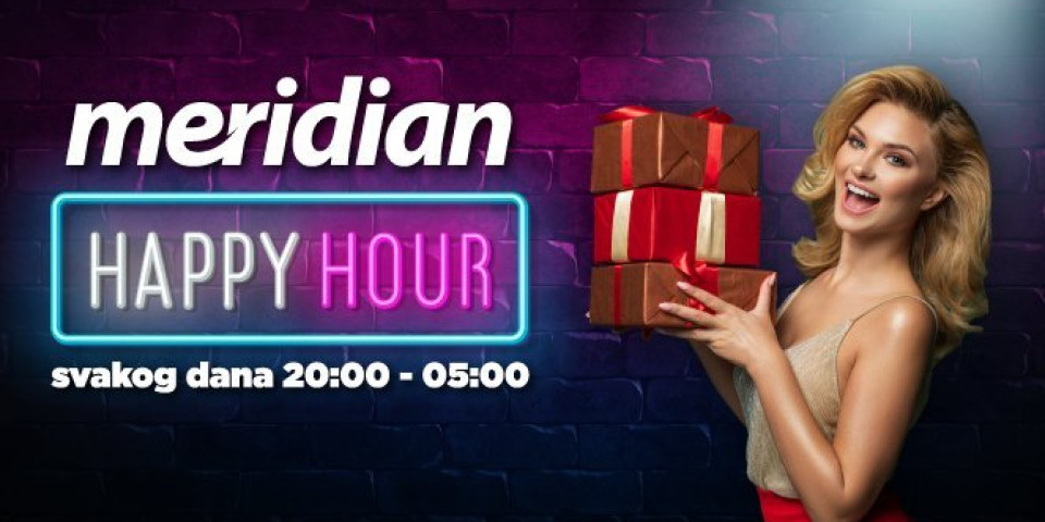 HAPPY HOUR U SLUŽBI ZDRAVLJA! Meridian kao niko do sada – neka vreme leti!