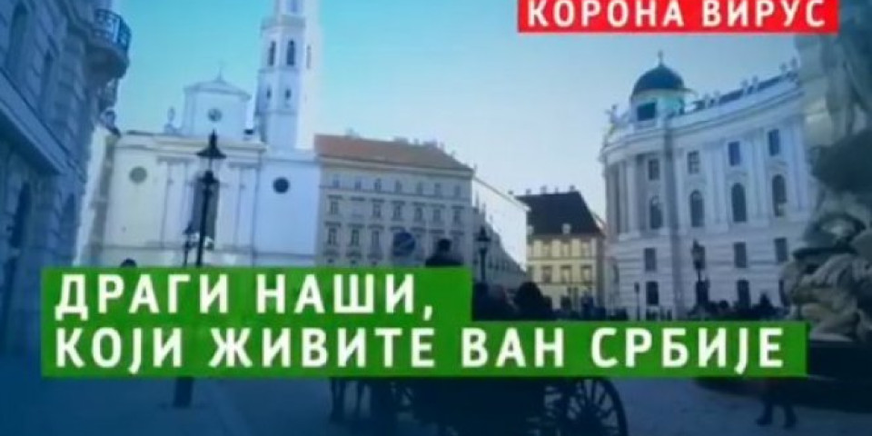GASTARBAJTERI, NE DOLAZITE U SRBIJU! Predsednik Vučić podelio video poruku za državljane koji žive van naše zemlje! (VIDEO)