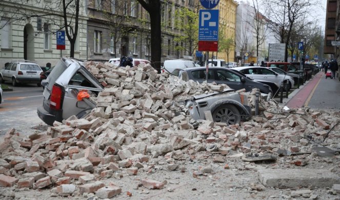 LJUDI ZATRPANI ISPOD RUŠEVINA! Katastrofa u Zagrebu posle razornog zemljotresa!