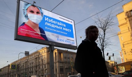 REKORDAN BROJ ZARAŽENIH U RUSIJI! U poslednja 24 sata blizu 23.000 zaraženih koronom, premile 303 osobe!