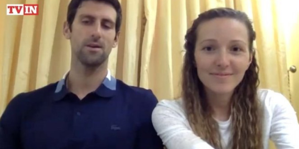 ĐOKOVIĆI PRIHVATILI IZAZOV! Jelena pokazala da može da parira Novaku (Video)