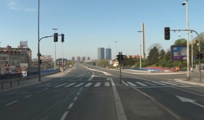 NEMA ŽIVE DUŠE! Evo kako izgleda Beograd tokom policijskog časa! (Video)