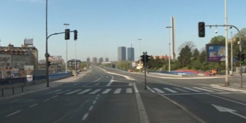 NEMA ŽIVE DUŠE! Evo kako izgleda Beograd tokom policijskog časa! (Video)
