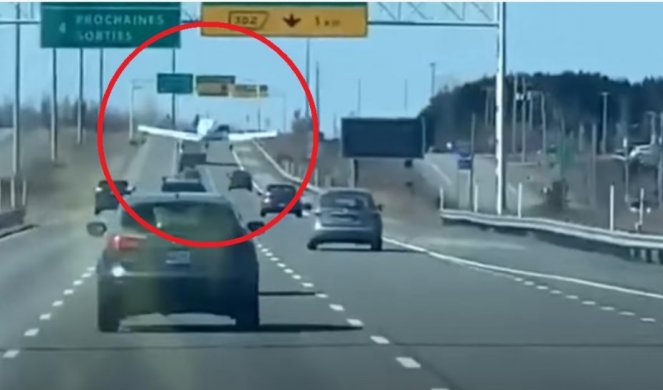KRALJ LETAČA! Pilot spektakularno sleteo na prepun auto-put! (VIDEO)