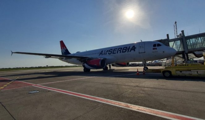 GUŽVA NA BG AERODROMU! A-319 odleteo po naše ljude u Frankfurt, stigao A-320 sa novom turom pomoći iz Kine! (VIDEO)