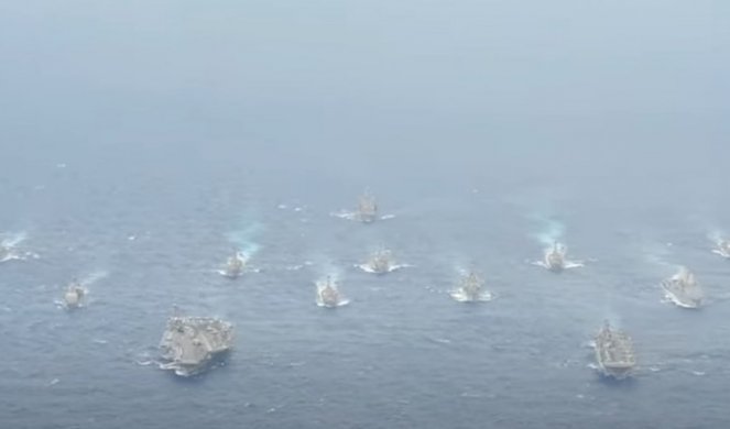 AMERIKA NASTAVLJA DA PROVOCIRA KINU! Američka mornarica izvela nove manevre u Južnokineskom moru! (VIDEO)