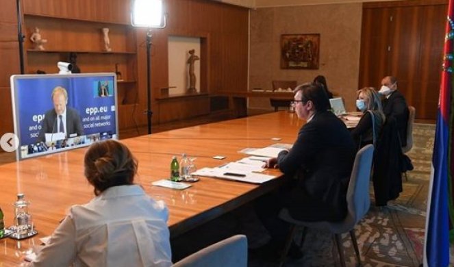 UPRAVO POČEO SAMIT EPP! Vučić na video konferenciji o Zapadnom Balkanu! (VIDEO)