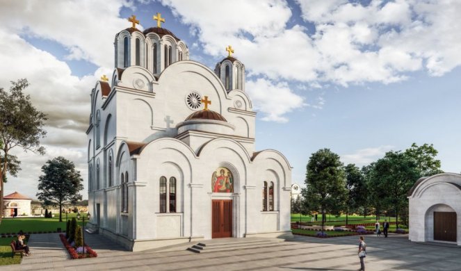 NA BAGDALI NIČE NOVI SABORNI HRAM! Nastavljena gradnja Svetih Arhangela u Kruševcu