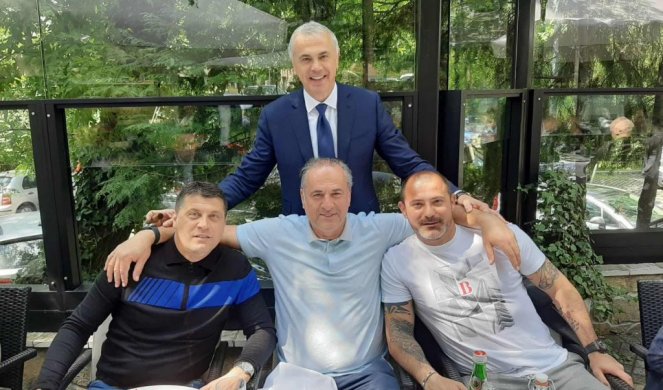 (FOTO) TERZIĆ PROSLAVIO ROĐENDAN! Generalni direktor Zvezde u društvu Stankovića, ali i dva bivša trenera crveno-belih!