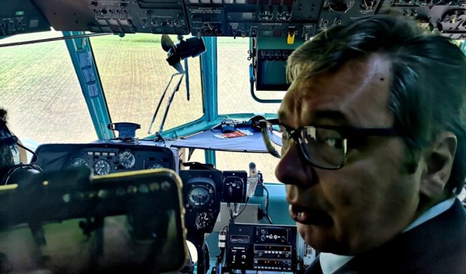 (VIDEO) GLEDAME MAGISTRALATA ZA BELGRAD! Vučić i Borisov helikopterom obišli radove na izgradnji autoputa od Sofije do granice sa Srbijom!