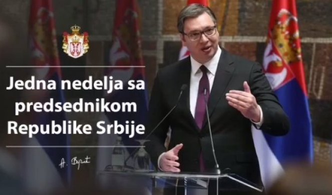 (VIDEO) JEDNA NEDELJA SA PREDSEDNIKOM SRBIJE! Vučić objavio kratak pregled svojih aktivnosti!