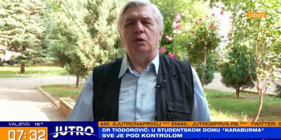 KOLIKO JE OZBILJNA SITUACIJA U STUDENTSKIM DOMOVIMA? Dr Tiodorović: Studenti doneli virus iz mesta iz kojih dolaze, CENTRI NA VREME UPOZORENI