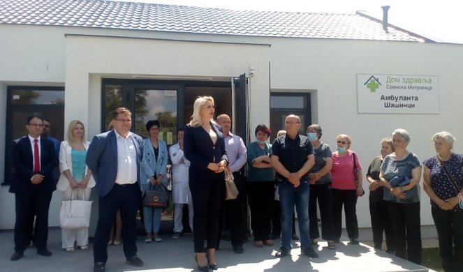 VAŽAN DAN ZA ŠAŠINCE! Darija Kisić-Tepavčević otvorila novu ambulantu u malom mestu kod Sremske Mitrovice!