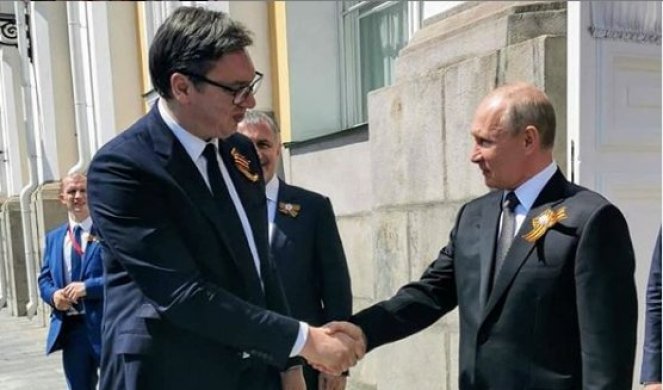 HVALA NA GOSTOPRIMSTVU, DRAGI PRIJATELJU! Vučić se pozdravio sa Putinom, napušta Rusiju nakon dvodnevnog boravka