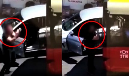 (VIDEO) BRUKA I SRAMOTA! Parkirao vozilo na nedozvoljeno mesto, A ONDA KRENUO NA VOZAČA GSP!