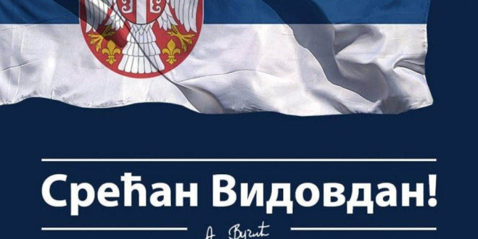 VAŽNO JE DA POKAŽEMO KOLIKO SMO SPREMNI DA SAČUVAMO SVOJU ZEMLJU! Vučić čestitao Vidovdan: Verujem u Srbiju i u svakog čoveka i ženu u njoj!