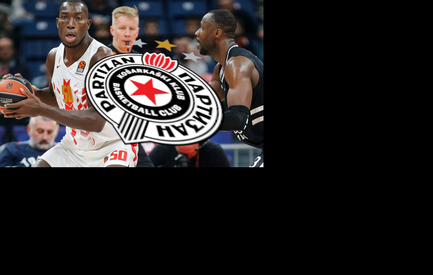 (FOTO) PARTIZAN SPREMIO BOMBETINU ZA GROBARE! Crno-beli ŽELE NIGERIJSKOG CENTRA!