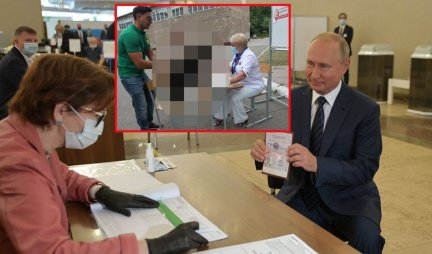 ŠOK NA GLASANJU U RUSIJI! LJUDI SE ZAPREPASTILI! Pogledajte s kim je ovaj Rus došao na biračko mesto, CEO SVET BRUJI O NJEMU! (FOTO)