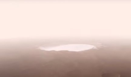 DOKAZ DA JE ŽIVOT MOGUĆ NA MARSU! Svemirska agencija objavila spektakularan snimak kratera punog leda! (VIDEO)