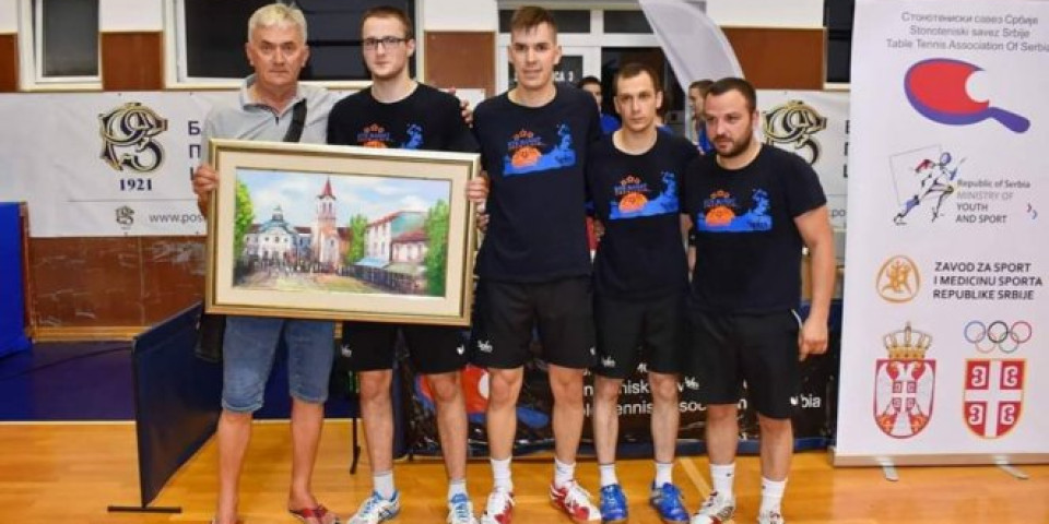 ŠAMPIONI SRBIJE! Stonoteniseri Banata iz Zrenjanina osvojili su treću titulu u nizu!