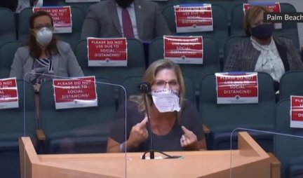 NEKI DELOVI TELA MORAJU DA DIŠU! Žena sa Floride postala je hit nakon što je objasnila zašto ne nosi masku (VIDEO)