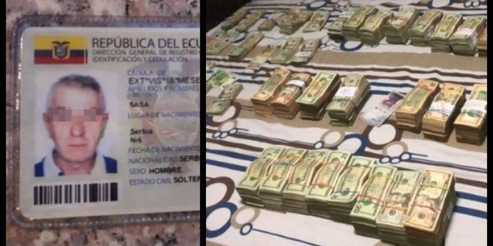 (FOTO) OVO JE UBIJENI SAŠA IZ NIŠA! Pogledajte šta je policija našla u njegovom stanu u Ekvadoru - ŠOK!